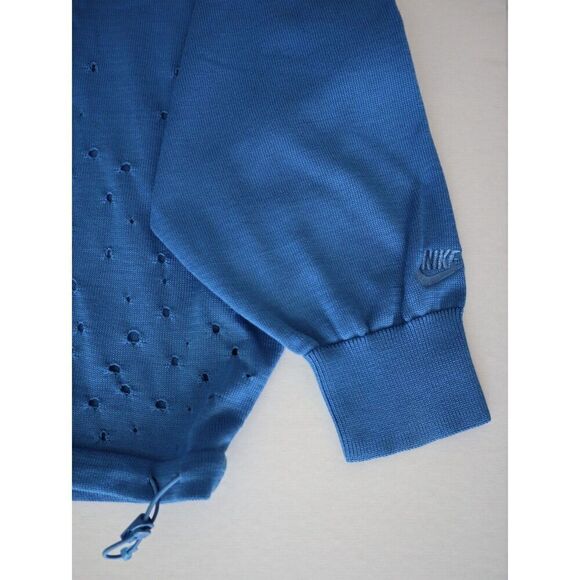 Nike FN2612-402 Men's Sz M Star Blue Tech Pack L/S Oversized Sweater $150 - Picture 5 of 6